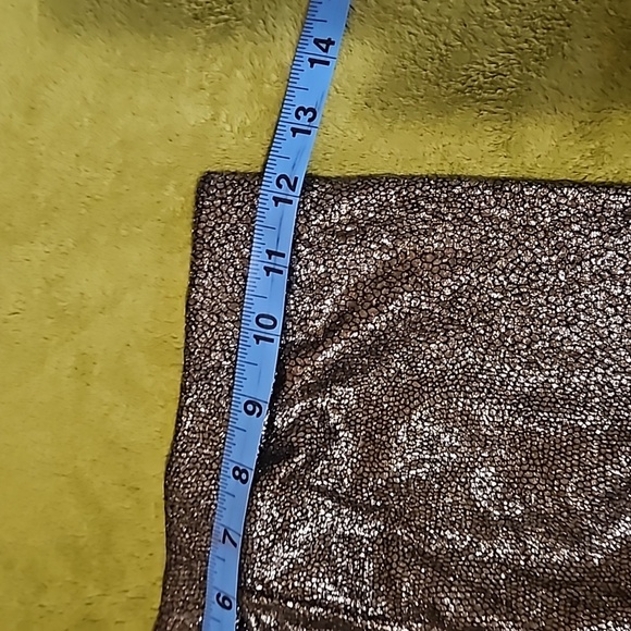 Womens Shiny Red Black Silver Snake Scale Print Leggings Spandex Waist Small - Picture 5 of 9